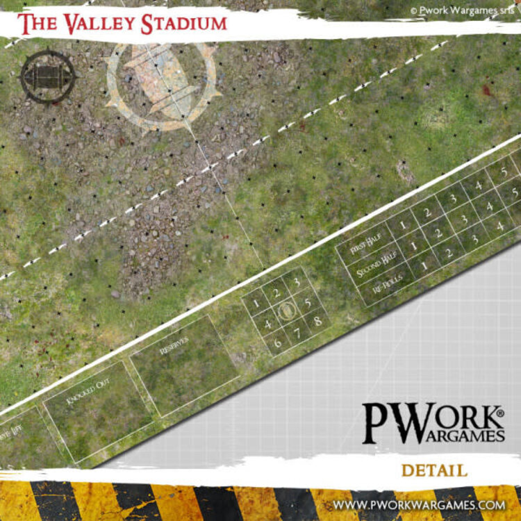 PWork Wargames PWork Wargames: Blood Bowl: The Valley Stadium
