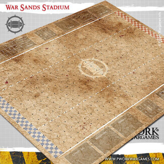 PWork Wargames Blood Bowl: War Sands Stadium