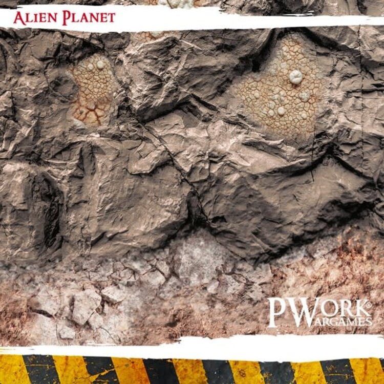 PWork Wargames PWork Wargames: Alien Planet (22"x30")