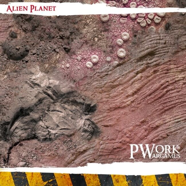 PWork Wargames PWork Wargames: Alien Planet (48"x48")