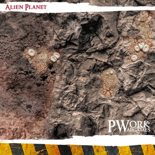 PWork Wargames PWork Wargames: Alien Planet (48"x48")