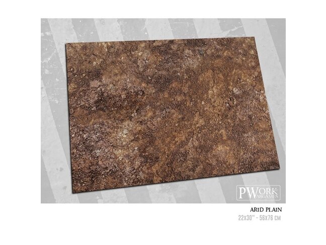 PWork Wargames Arid Plain (22"x30")