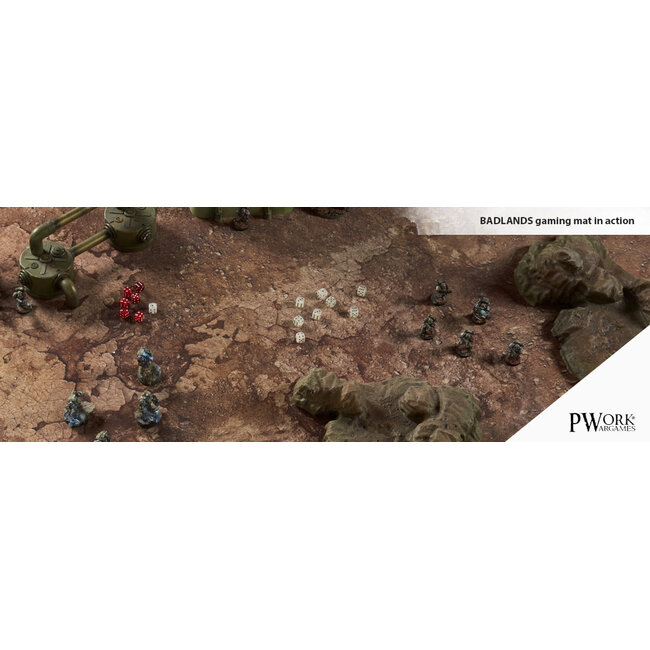 PWork Wargames PWork Wargames: Badlands (44"x30")