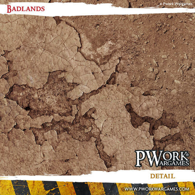 PWork Wargames PWork Wargames: Badlands (44"x60")
