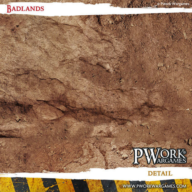 PWork Wargames PWork Wargames: Badlands (48"x48")