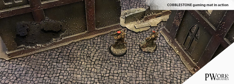 PWork Wargames PWork Wargames: Cobblestone (22"x30")
