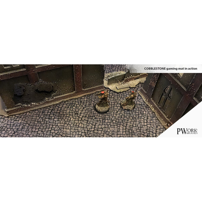 PWork Wargames PWork Wargames: Cobblestone (48"x48")