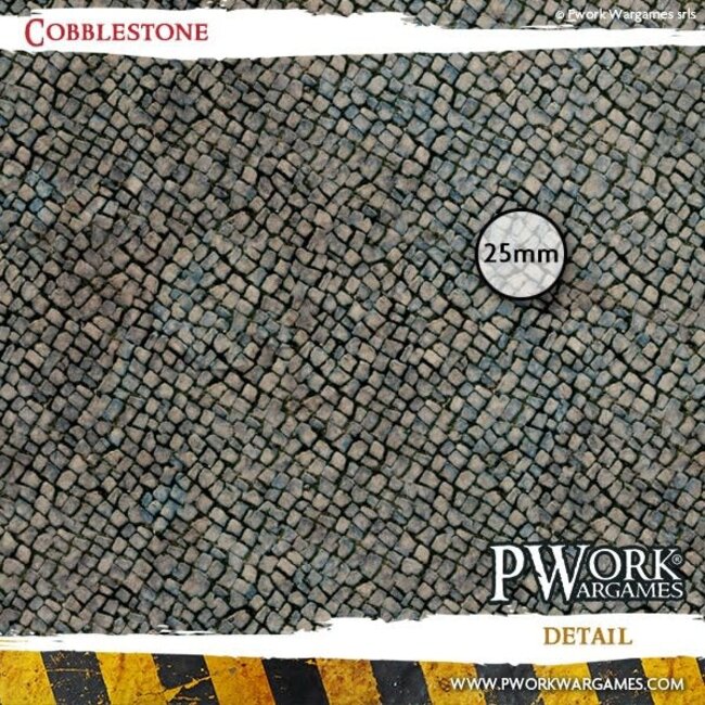 PWork Wargames PWork Wargames: Cobblestone (48"x48")
