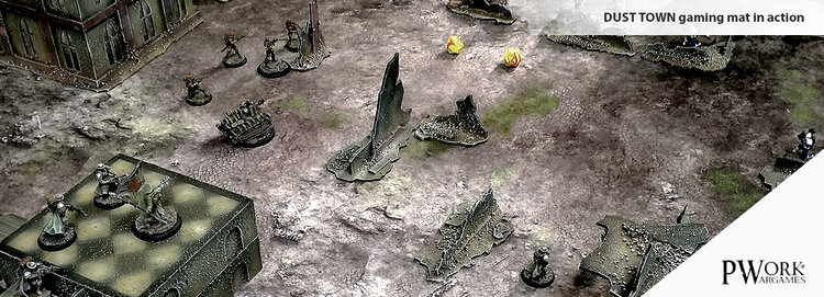 PWork Wargames PWork Wargames: Dust Town (22"x30")