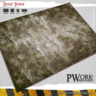 PWork Wargames Dust Town (48"x48")
