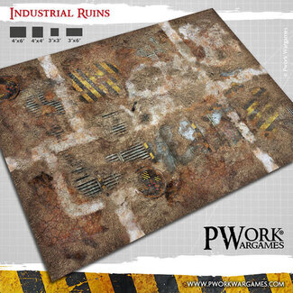 PWork Wargames Industrial Ruins (44"x30")