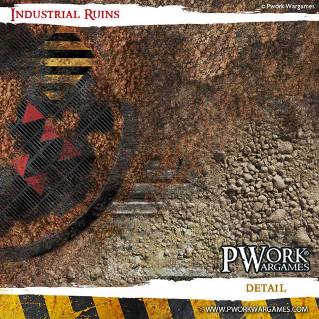 PWork Wargames PWork Wargames: Industrial Ruins (48"x48")
