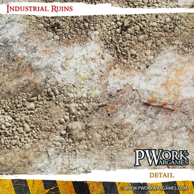 PWork Wargames PWork Wargames: Industrial Ruins (48"x48")