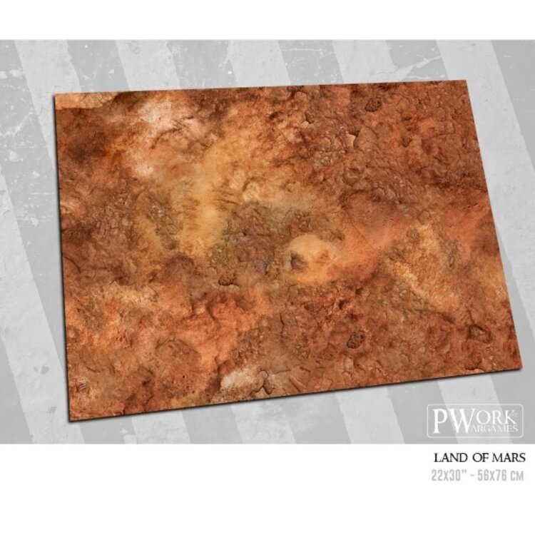 PWork Wargames PWork Wargames: Lands of Mars (22"x30")