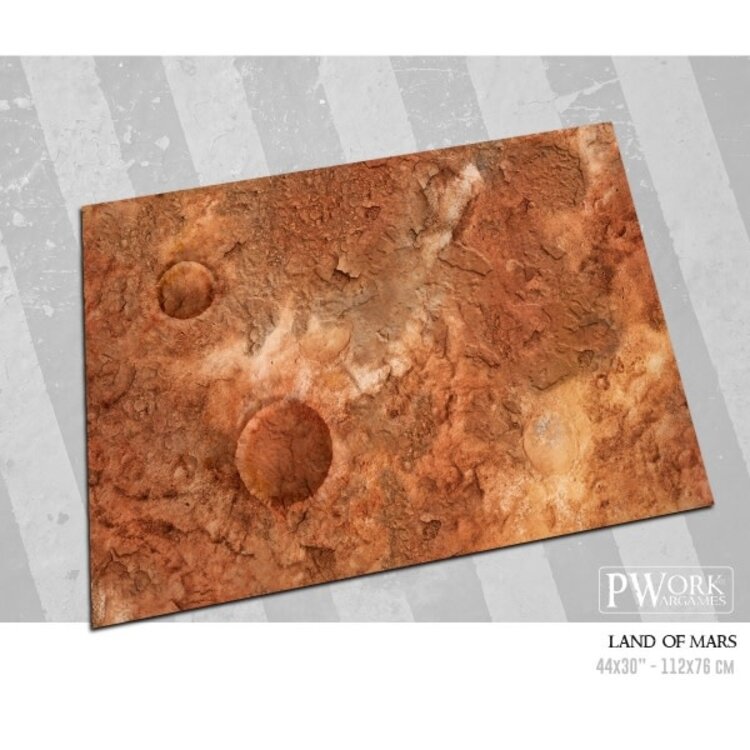 PWork Wargames PWork Wargames: Lands of Mars (44"x30")