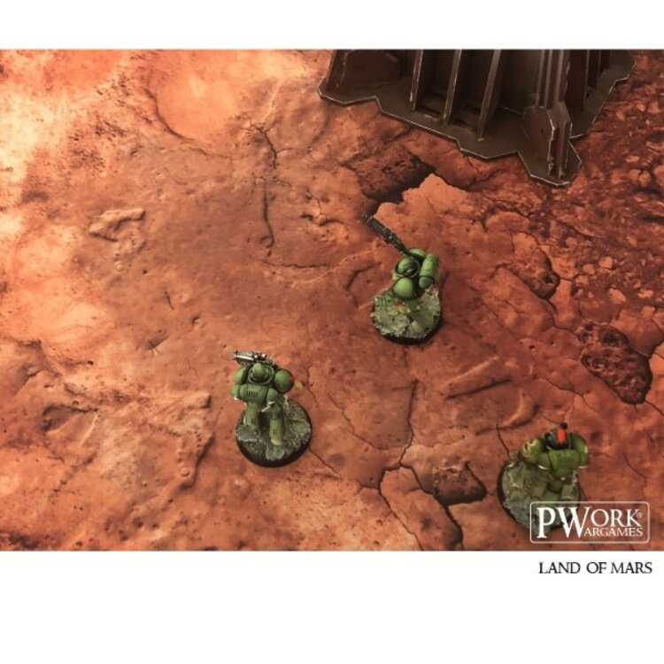 PWork Wargames PWork Wargames: Lands of Mars (44"x30")