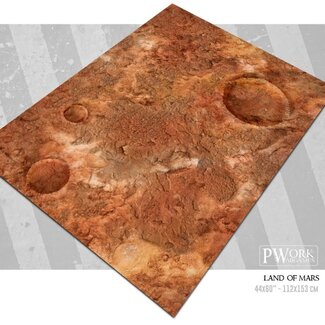 PWork Wargames Lands of Mars (44"x60")
