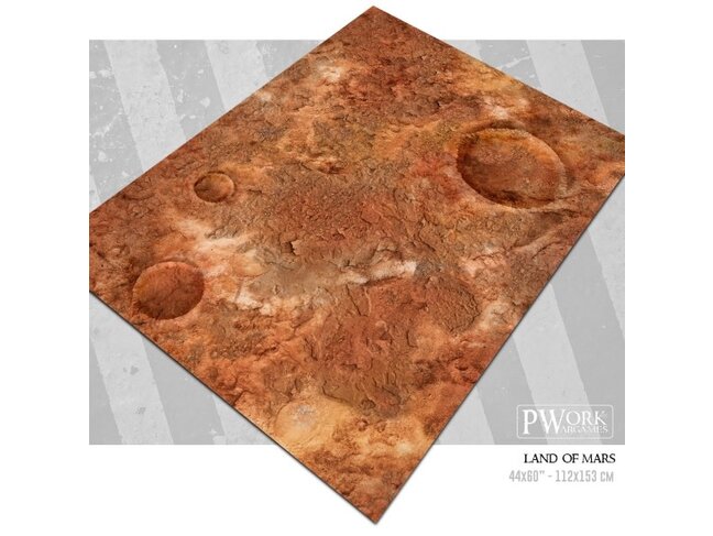 PWork Wargames Lands of Mars (44"x60")