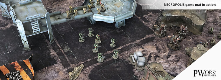PWork Wargames PWork Wargames: Necropolis (44"x60")