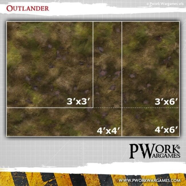 PWork Wargames PWork Wargames: Outlander (48"x48")