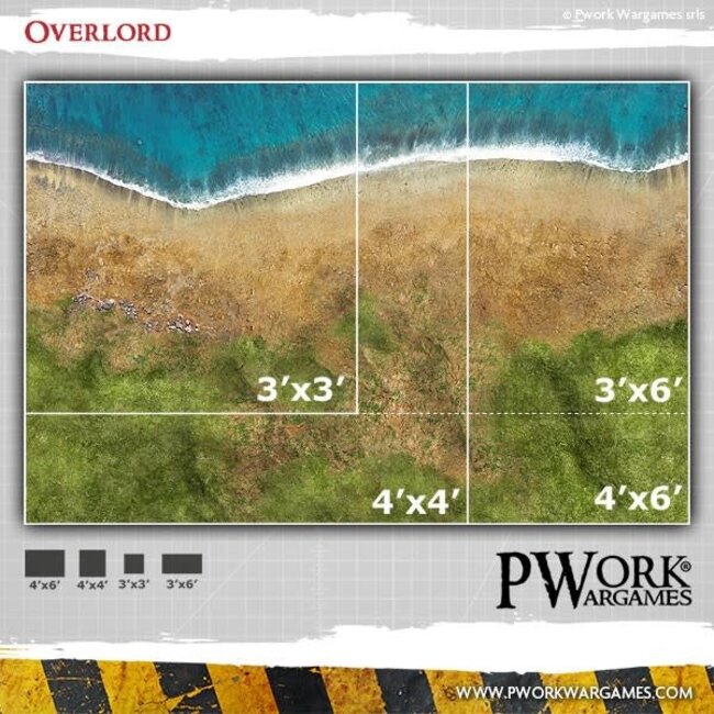 PWork Wargames PWork Wargames: Overlord (44"x30")