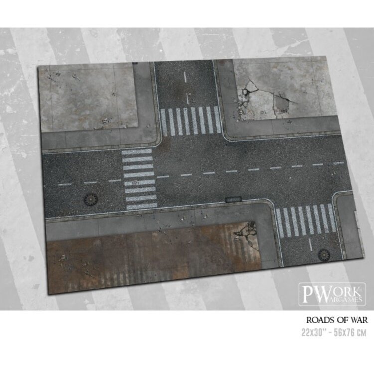 PWork Wargames PWork Wargames: Roads of War (22"x30")