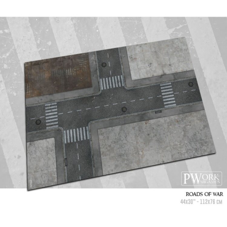 PWork Wargames PWork Wargames: Roads of War (44"x30")