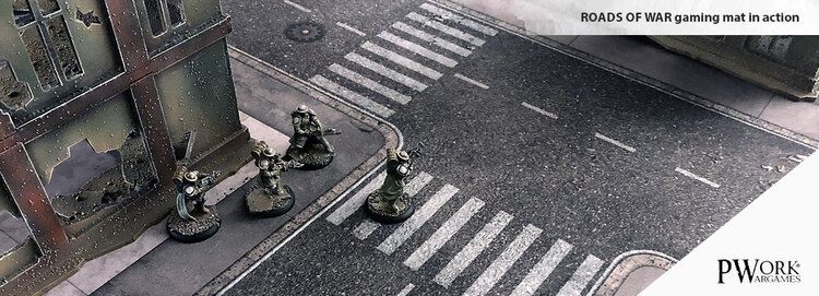 PWork Wargames PWork Wargames: Roads of War (44"x30")
