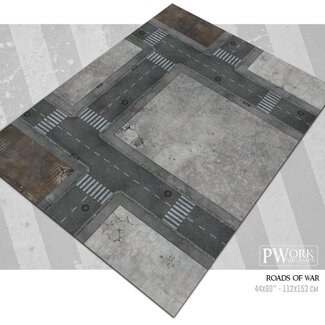 PWork Wargames Roads of War (44"x60")