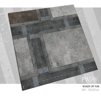 PWork Wargames Roads of War (48"x48")