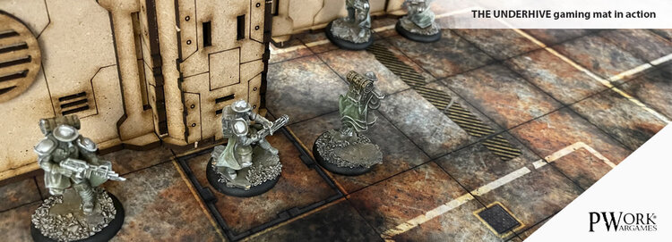 PWork Wargames PWork Wargames: The Underhive (48"x48")