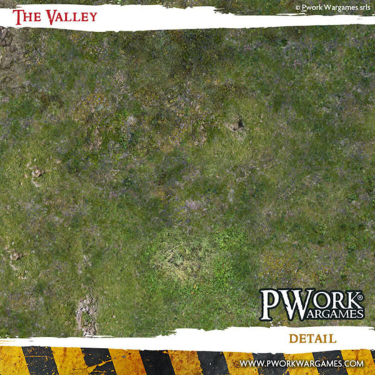 PWork Wargames PWork Wargames: The Valley (48"x48")
