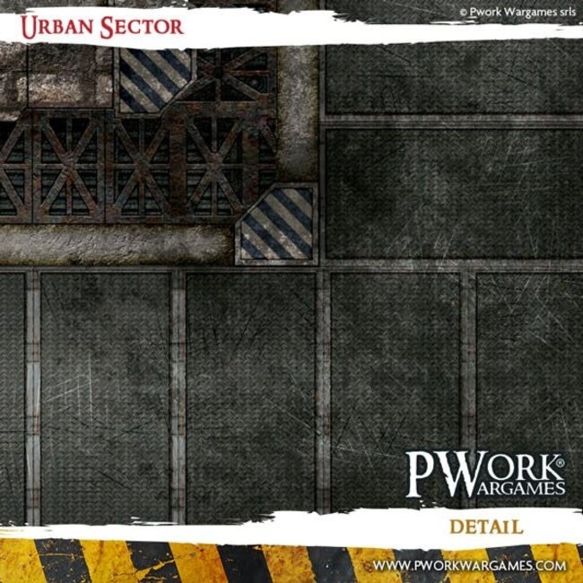 PWork Wargames PWork Wargames: Urban Sector (22"x30")