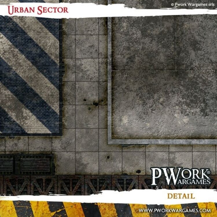PWork Wargames PWork Wargames: Urban Sector (44"x30")