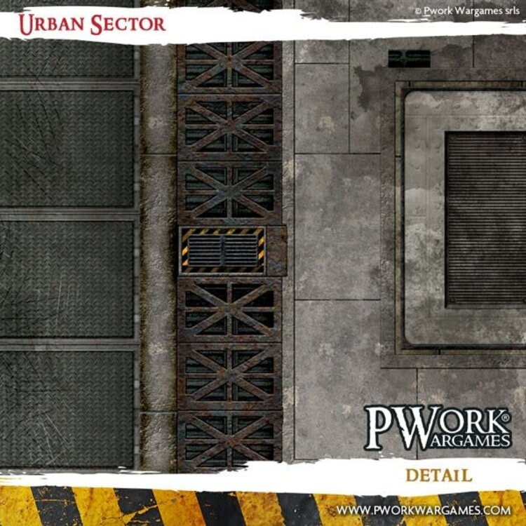 PWork Wargames PWork Wargames: Urban Sector (48"x48")