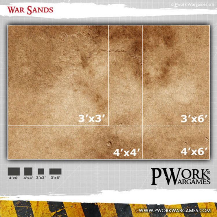 PWork Wargames PWork Wargames: War Sands (44"x30")