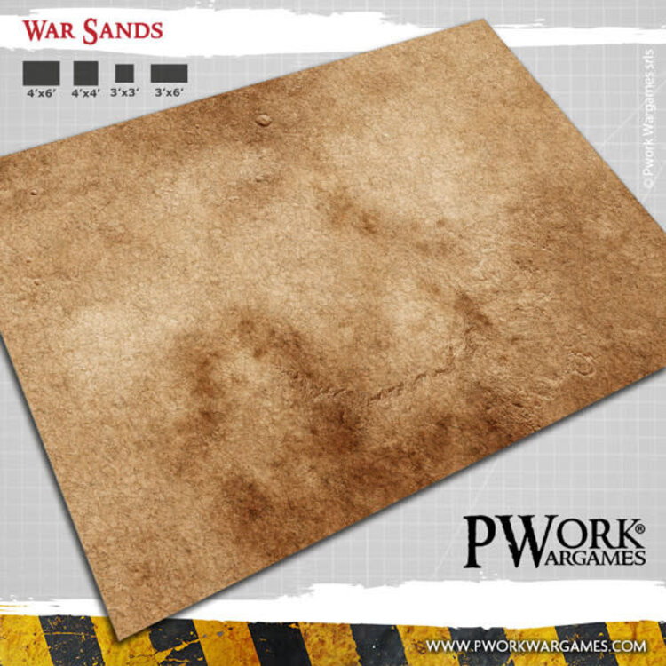 PWork Wargames PWork Wargames: War Sands (48"x48")