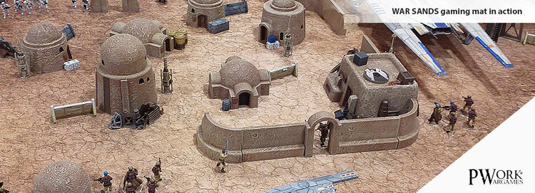 PWork Wargames PWork Wargames: War Sands (48"x48")