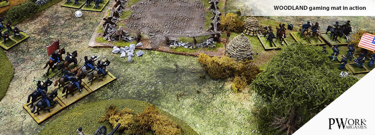 PWork Wargames PWork Wargames: Woodland (22"x30")
