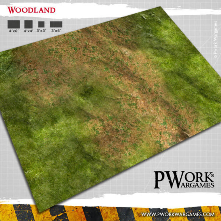 PWork Wargames PWork Wargames: Woodland (48"x48")