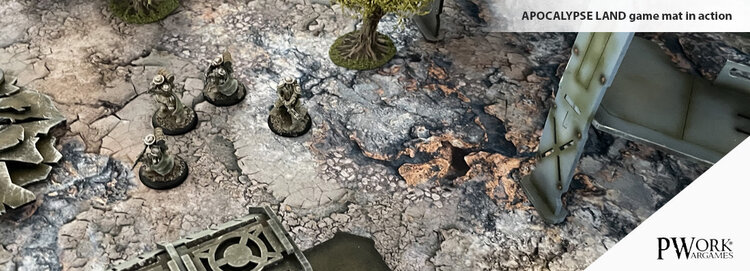 PWork Wargames PWork Wargames: Apocalypse Land (22"x30")