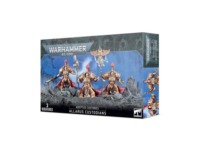 Games Workshop Warhammer Adeptus Custodes: Allarus Custodians