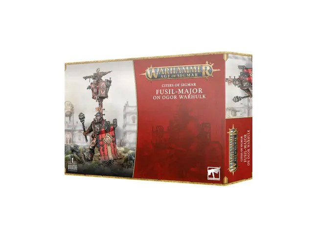 Games Workshop Warhammer Cities of Sigmar: Fusil-Major on Ogor Warhulk