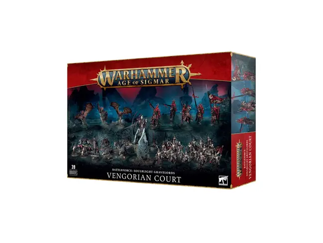 Games Workshop Battleforce: Soulblight Gravelords - Vengorian Court