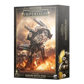 Games Workshop Legions Imperialis: Warlord Battle Titan with Plasma Annihilator and Power Claw