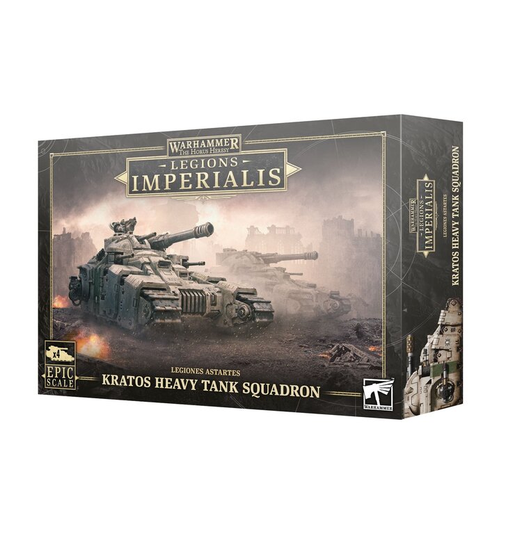 Games Workshop Warhammer Games Workshop - Legions Imperialis: Legiones Astartes - Kratos Heavy Tank Squadron