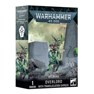 Games Workshop Necrons: Overlord with Translocation Shroud