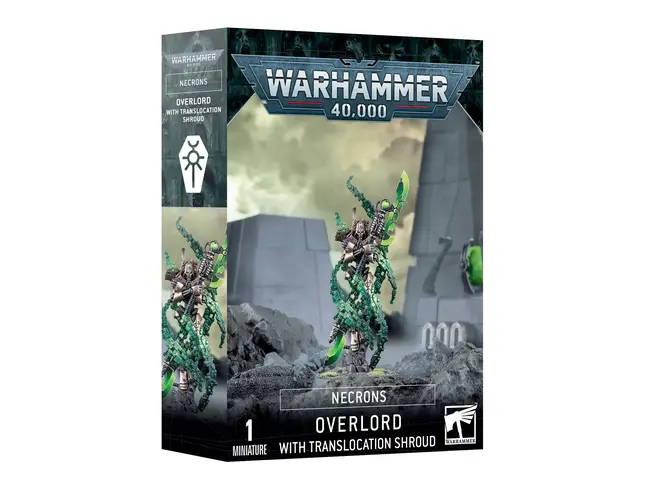 Games Workshop Warhammer Necrons: Overlord with Translocation Shroud