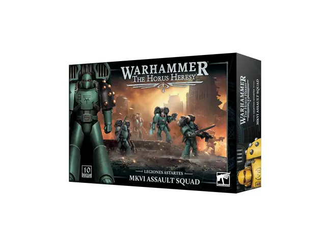 Games Workshop Warhammer Legiones Astartes: MK6 Assault Squad