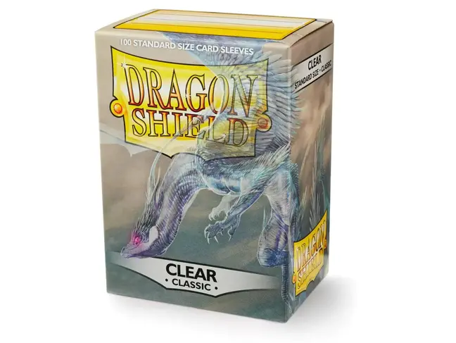 Dragon Shield Clear Classic Sleeves (100 Standard Size Sleeves)
